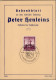 NS-GEDENKBLATT WK II - S-o NÜRNBERG 1942 Erfinder Der Tachenuhr I - Weltkrieg 1939-45