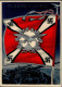 FAHNE/STANDARTE WK II - Karte 17 FLAKARTILLERIE I - Weltkrieg 1939-45