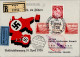 Ostmark (Österreich) Volksabstimmung 10. April 1938 Luftpost Nach Gran Canaria Mischfrankatur 3.Reich WHW/Österreich, Ze - Weltkrieg 1939-45