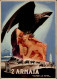 Propaganda WK II - ITALIEN 2 ARMATA OLTRE LA META 1942 Künstlerkarte Sign. Ferencich I-II - Guerra 1939-45