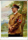 HITLER WK II - Der FÜHRER Künstlerkarte Sign. Kunz Meyer-Waldeck S-o I - Personaggi