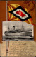 RPD Kronprinz Flagge Deutsche Seepost 1904 I-II (Ecken Bestossen) - Altri & Non Classificati
