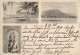 Kolonien Samoa Apia II- (Marke Abgerissen, Eckbug) Colonies - Geschichte