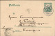 Kolonien Togo Ganzsache Stempel Lome 1903 Nach München Bedarfskarte (rs. Text) Colonies - History