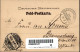 Kolonien CHINA - Handgemalte Feldpostkarte Tientsin 1901 I Colonies - Storia