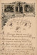 Vorläufer Ilmenau (o-6301) Gabelbach Kickelhahnturm Göthehäuschen 1895 II- (Riß, Marke Entfernt, Stauchung, VS/RS Flecki - Sonstige & Ohne Zuordnung