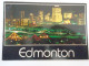 D197666    Canada    Alberta - EDMONTON  - Night View - Stamp      Sent To Hungary - Edmonton