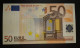 RARE - Spain 50V MO44  UNC Trichet Signature - 50 Euro