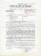 DRAGUIGNAN (83) Mutuelle Agricole 1965 Pour HYERES (83) Lettre Recommandée De Mise En Demeure - Bank & Versicherung