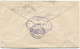 BASUTOLAND LETTRE DEPART THARA TSEKA 2 AUG 55 POUR PARIS PUIS POUR SARLAT ( CACHET D'ARRIVEE SARLAT SUR UN DES TIMBRES ) - 1933-1964 Kolonie Van De Kroon