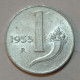 REPUBBLICA ITALIANA 1 Lira Cornucopia 1955 BB+  - 1 Lira