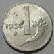 REPUBBLICA ITALIANA 1 Lira Cornucopia 1954 QBB  - 1 Lire