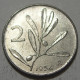 REPUBBLICA ITALIANA 2 Lire Olivo 1954 BB QSPL  - 2 Liras