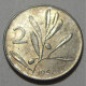 REPUBBLICA ITALIANA 2 Lire Olivo 1954 BB++  - 2 Lire