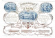 Belgique "Carte Porcelaine" Porseleinkaart, J. Mariny, Mecanicien Rourneur, Gend, Gand, Dim:133x 90mm - Cartes Porcelaine