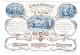 Belgique "Carte Porcelaine" Porseleinkaart, J. Mariny, Mecanicien Rourneur, Gend, Gand, Dim:133x 90mm - Cartoline Porcellana