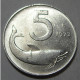 REPUBBLICA ITALIANA 5 Lire Delfino 1973 SPL  - 5 Lire