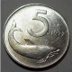 REPUBBLICA ITALIANA 5 Lire Delfino 1972 SPL  - 5 Lire