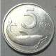 REPUBBLICA ITALIANA 5 Lire Delfino 1976 SPL QFDC  - 5 Liras