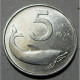 REPUBBLICA ITALIANA 5 Lire Delfino 1976 SPL QFDC  - 5 Lire