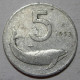 REPUBBLICA ITALIANA 5 Lire Delfino 1953 MB  - 5 Liras