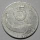 REPUBBLICA ITALIANA 5 Lire Delfino 1953 MB  - 5 Lire