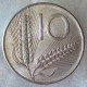 REPUBBLICA ITALIANA 10 Lire Spighe 1976 BB QSPL  - 10 Lire