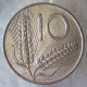 REPUBBLICA ITALIANA 10 Lire Spighe 1974 BB+  - 10 Liras