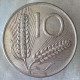 REPUBBLICA ITALIANA 10 Lire Spighe 1976 BB QSPL  - 10 Lire