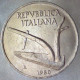 REPUBBLICA ITALIANA 10 Lire Spighe 1980 QSPL  - 10 Liras