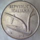 REPUBBLICA ITALIANA 10 Lire Spighe 1976 BB++  - 10 Liras