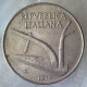 REPUBBLICA ITALIANA 10 Lire Spighe 1976 BB+  - 10 Liras