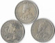 AUSTRALIE  GEORGES V  ,6 Pence,   Lot De 3,1934 ,1935, & 1936  Argent , TTB - Zonder Classificatie