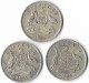 AUSTRALIE  GEORGES V  ,6 Pence,   Lot De 3,1934 ,1935, & 1936  Argent , TTB - Zonder Classificatie