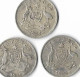 AUSTRALIE  GEORGES V  ,6 Pence,   Lot De 3,1934 ,1935, & 1936  Argent , TTB - Zonder Classificatie