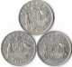 AUSTRALIE  GORGES VI  ,6 Pence,   Lot De 3 Monnaies Annés 1950 M, 1951 M , 1951 PL London Argent , TTB - Unclassified