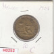 H0252 MONEDA MONACO 1 FRANCO 1924 MBC - 1922-1949 Louis II