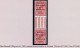 Ireland 1922 Dollard Rialtas 5-line Overprint In Black On 1d Red, Gutter Pair Mint Unmounted, Folded - Ungebraucht