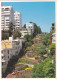 CPA  - LOMBARD STREET, BUILDINGS, FLOWERS - USA - Los Angeles