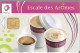 CARTE-PUCE-ORG-TOTAL-ESCALE  DES AROMES-V°  Le PECQ 78232-AUTOBAC-Existe Plusieurs V°-J Ai 3-TBE-TBE - Colada De Coche