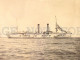 USS Chicago Battleship Military Spanish-Amer War Real Photo RPPC Postcard C1902 - Collections & Lots