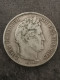 5 FRANCS ARGENT LOUIS PHILIPPE I 1832 W LILLE DOMARD 2è RETOUCHE / SILVER - 5 Francs