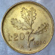 REPUBBLICA ITALIANA 20 Lire Ramo Di Quercia 1980 SPL QFDC  - 20 Lire