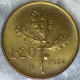 REPUBBLICA ITALIANA 20 Lire Ramo Di Quercia 1974 QFDC  - 20 Lire