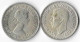 AUSTRALIE FLORIN  Commémoratives Georges VI & Elisabeth II  Argent  TTB - Non Classés