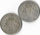 AUSTRALIE FLORIN  Elisabeth II   Lot De2 ,1953 & 1954 Argent  TTB - Ohne Zuordnung