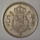 REGNO DI SPAGNA 5 Pesetas 1975 79 SPL QFDC  - 5 Pesetas