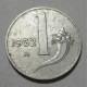 REPUBBLICA ITALIANA 1 Lira Cornucopia 1952 QBB  - 1 Lire