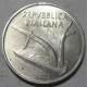 REPUBBLICA ITALIANA 10 Lire Spighe 1952 SPL QFDC  - 10 Lire