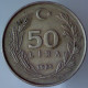 REPUBBLICA DI TURCHIA 50 Lira 1985 BB++  - Turquie